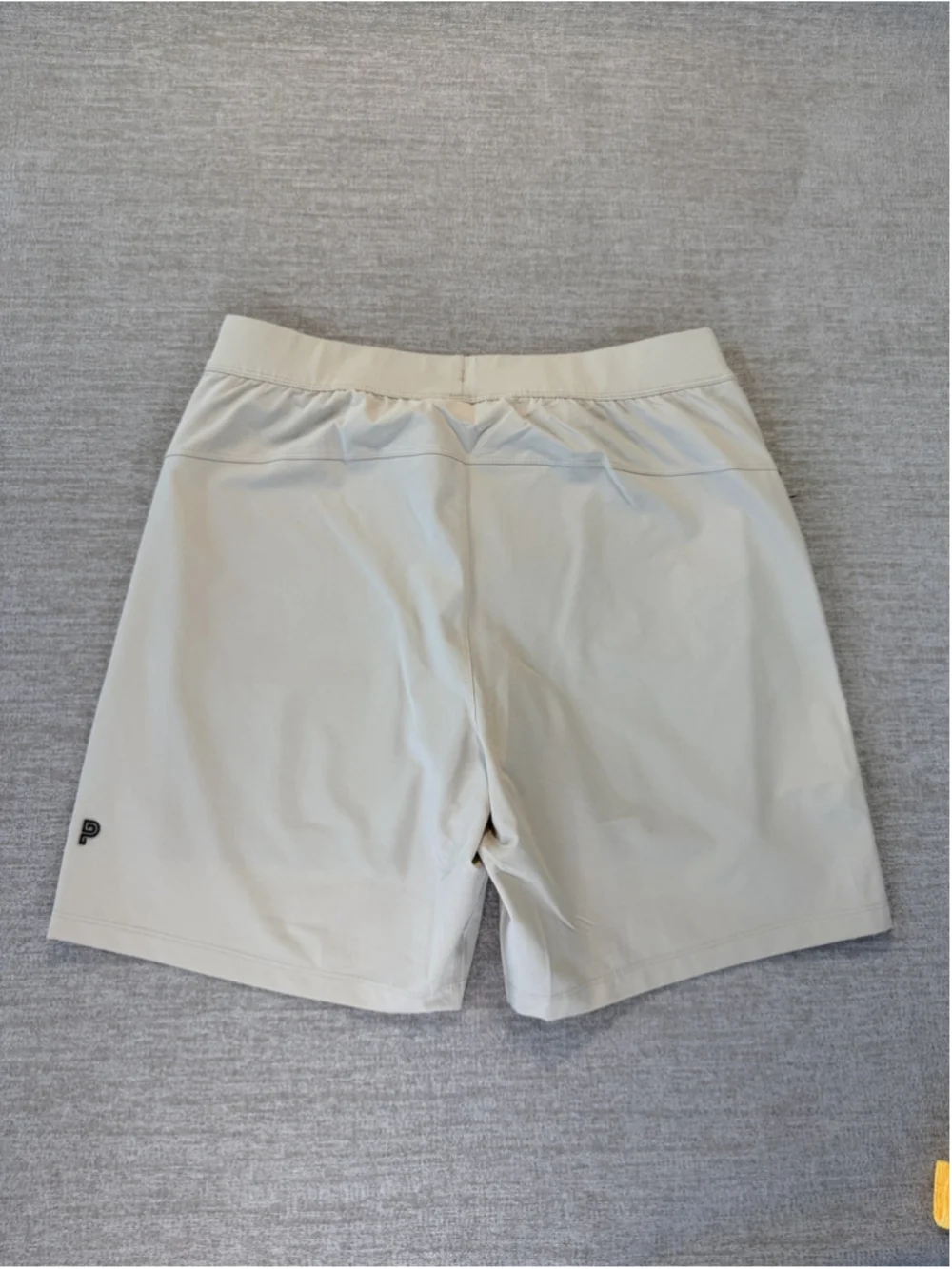 NWT Men’s Public Rec Flex Shorts Lined 7.5 Inseam 32 Sand Tan Gym Workout Active